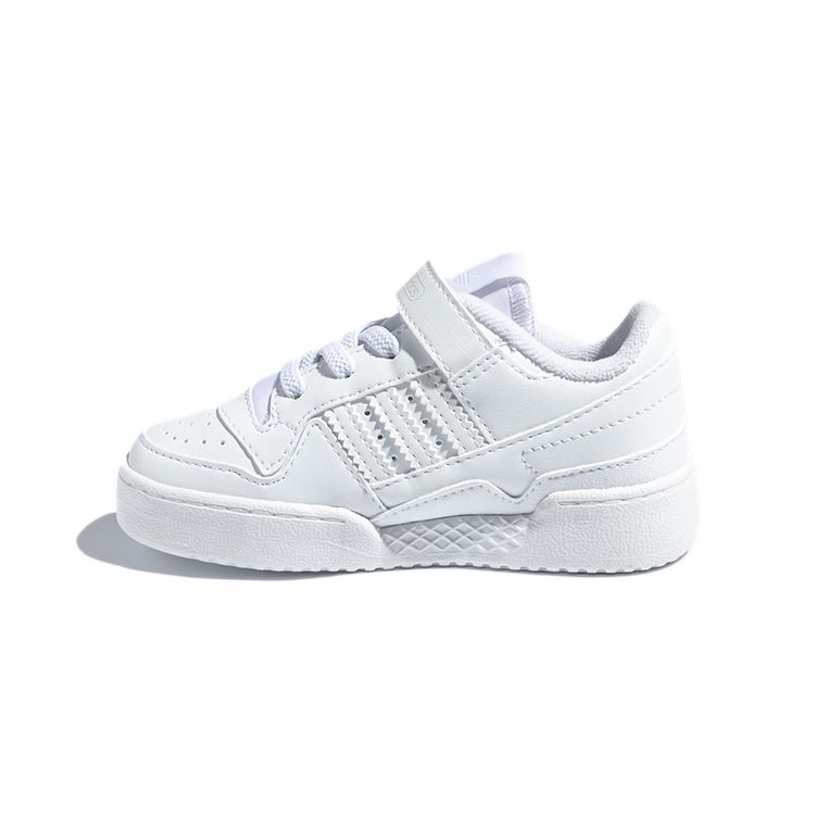 Adidas Forum Low J Triple White Детские кроссовки Cloud-White FY7989 20 white