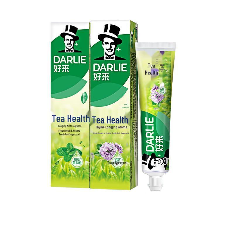 Зубная паста Darlie Tea Protect, двойная упаковка green