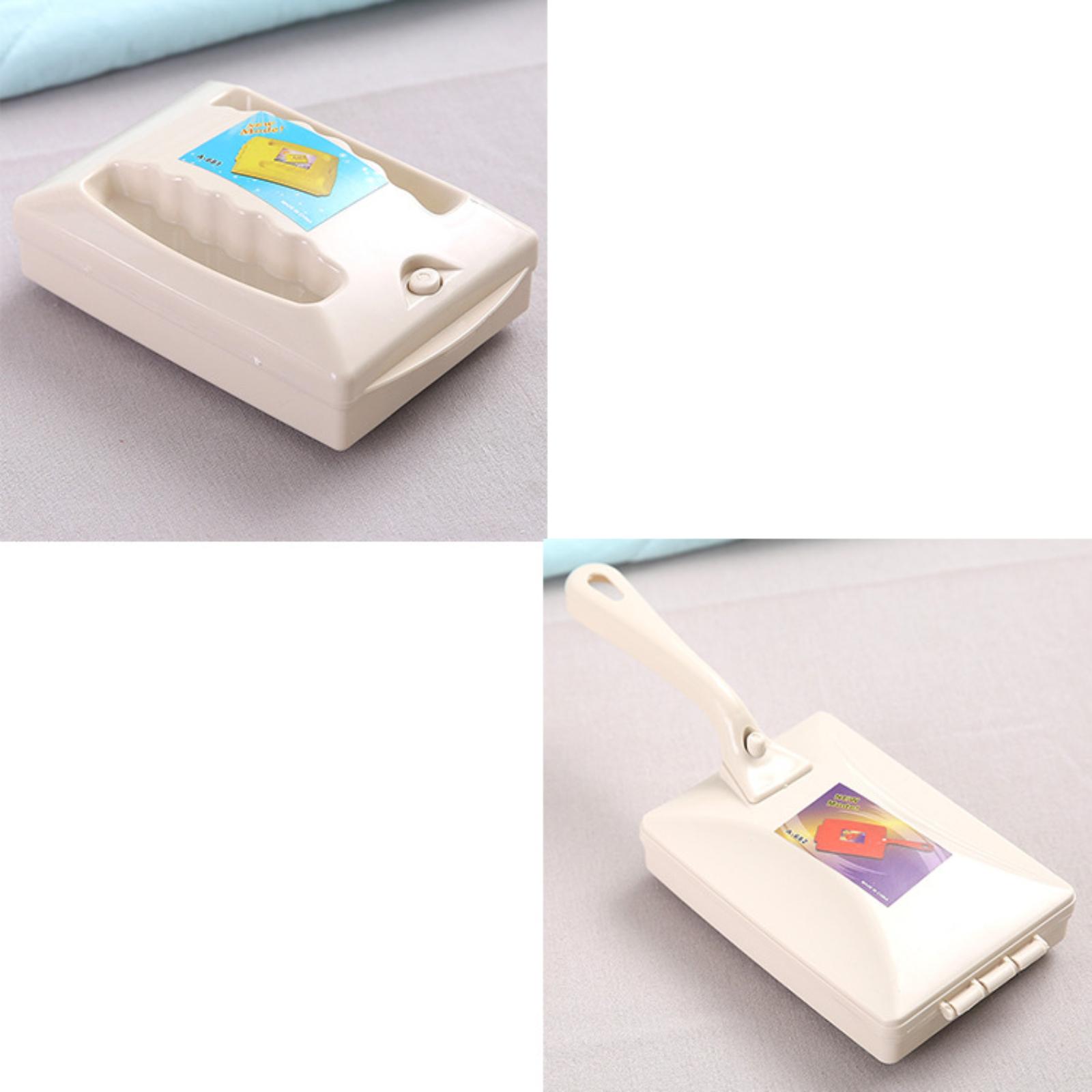 Бытовая щетка для уборки с роликами Большая, Размерная Длинная, Щетка для ковра с ручкой Щетка для удаления пыли с дивана со статическим эффектом, Удаление волос Щетка для постельных принадлежностей One Size бежевый boomvsboom