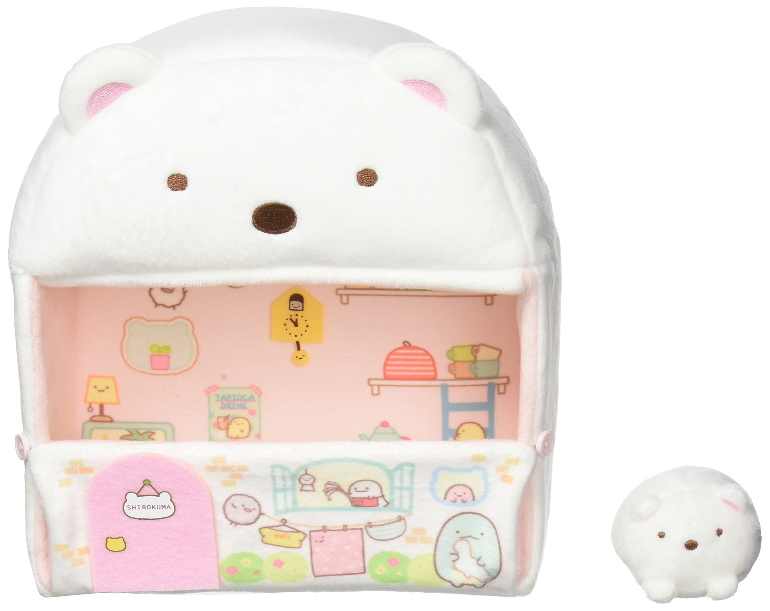 Sumikkogurashi [мягкая игрушка ручной работы в виде белого медведя] Sumikko House Белый медведь white hayatospeed