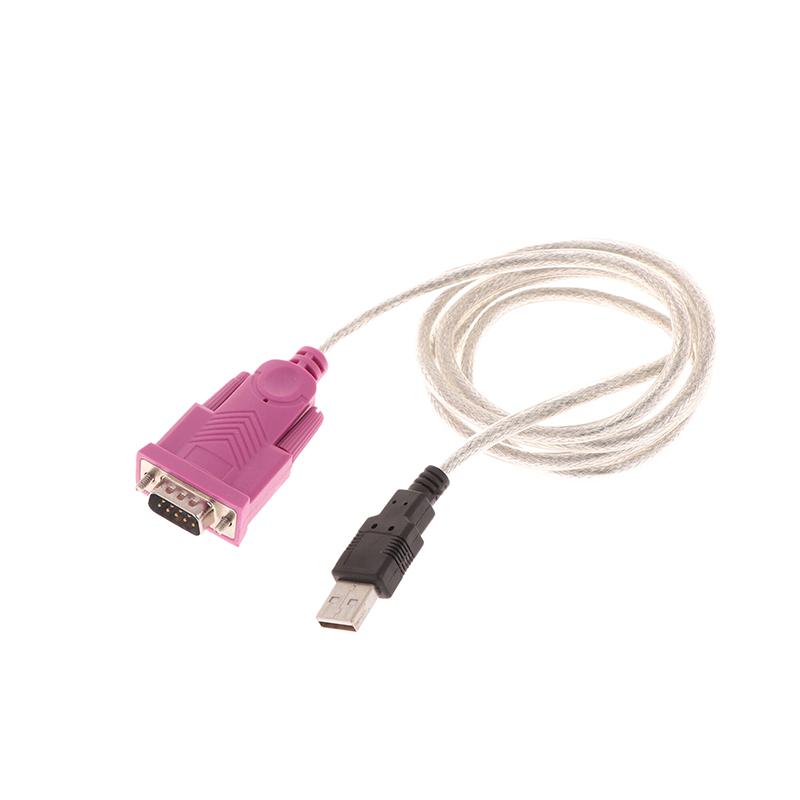 1,5 метра USB-RS232 адаптер кабель USB-RS232 9Pin Db9 Com последовательный порт кабель адаптер порта двойной чип white Brood