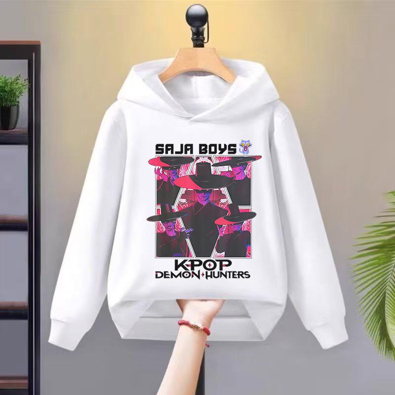 Детская одежда Kpop Witch Hunt, мужские и женские весенне-осенние худи и модные толстовки 100 бежевый ForYourBeauty