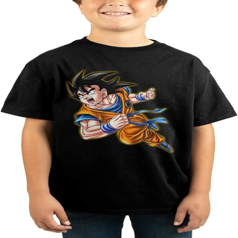 Bioworld Dragon Ball Z Гоку Спринт Детская черная футболка S чёрный The most comfortable way to travel