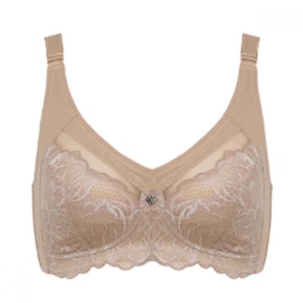 Wacoal No Wire Pull Side Type Shaping Bra  Wgbm101ab blacks/80A beige