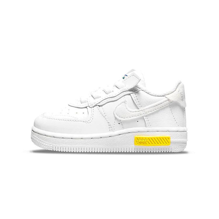 Детские кроссовки Nike Force 1 Fontanka TD White Opti Yellow DO6147-100 23.5 white