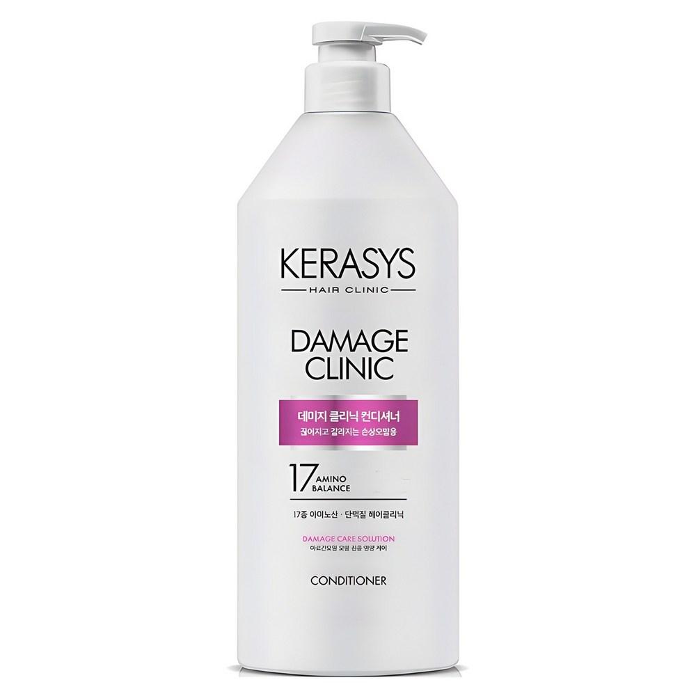Кондиционер Kerasys Damage Clinic Protein, 980 мл, 1 шт. white