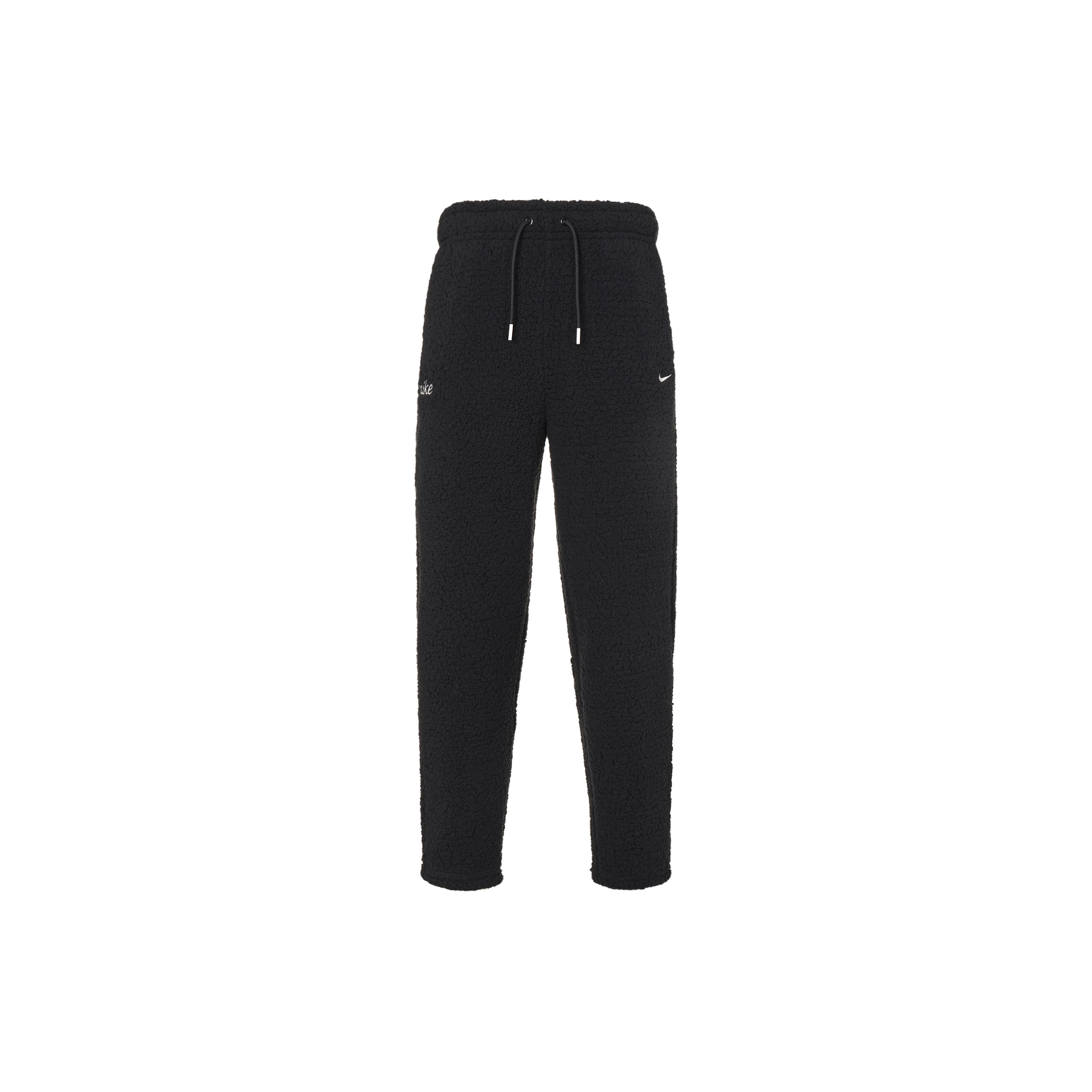 Nike Теплые длинные брюки с вышитым логотипом Therma-Fit, женские брюки, черные DQ6262-010 L white