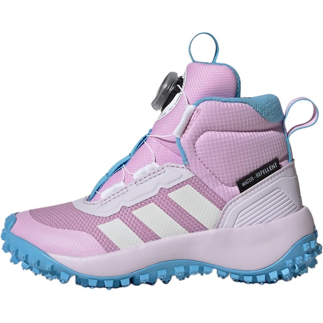 Adidas Fortatrail Boa Удобные ботинки средней высоты для улицы Детская обувь Розовые JR3107 28 white