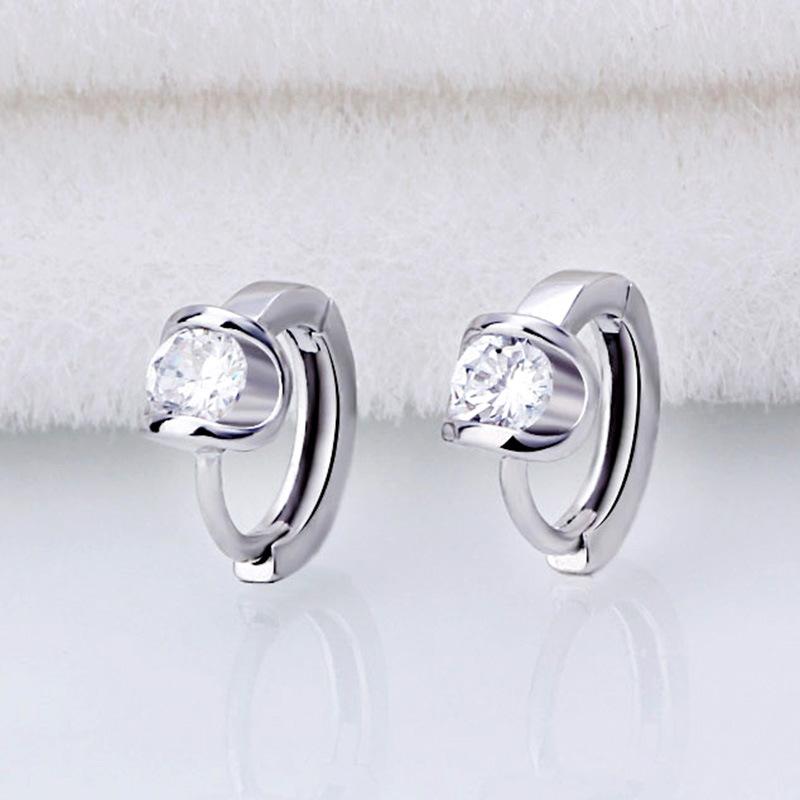 Модные серьги Angel Kiss, женские посеребренные серьги EBay, милые индивидуальные серьги white Lucky Star Jewelry