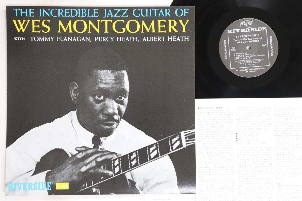 Виниловая пластинка WES MONTGOMERY  Incredible Jazz Guitar Of Wes Montg VIJJ30014RLP93 RIVERSIDE 1995 Япония Джаз Б/у gray RecordCityJP