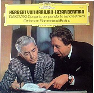 LP Record HERBERT VON KARAJAN  LAZAR BERMAN   Concerto Per Pianoforte e Orchestra 2530677 Deutsche Grammo 1976 Italy Classical Used RecordCityJP