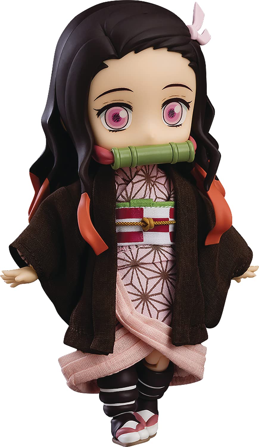 Good Smile Company Nendoroid Doll Demon Kimetsu no Yaiba Nezuko Kamado окрашенная подвижная фигурка G12651 Slayer немасштабируемая ABS&PVC beige