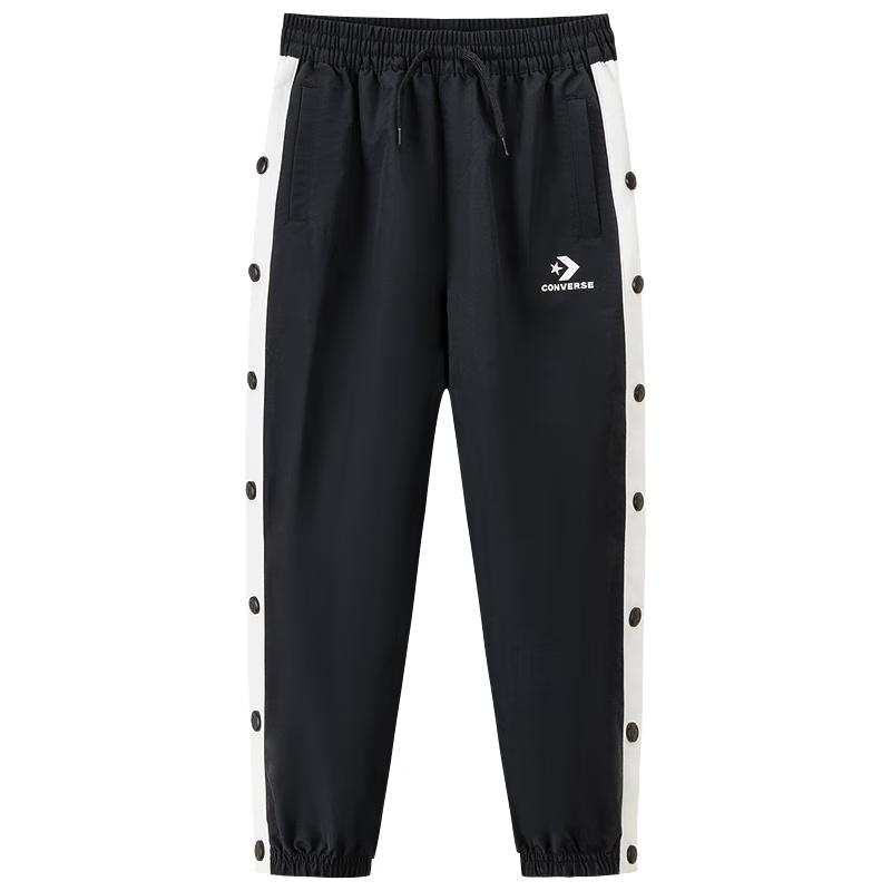 Детские повседневные длинные брюки Converse Retro Star Chevron 140 black