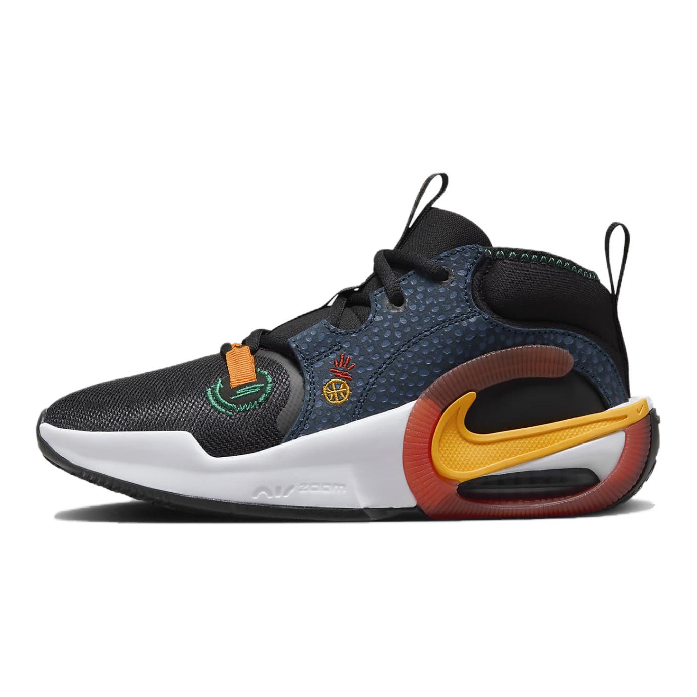 Nike Кроссовки Air Zoom Crossover 2 SE GS Black Navy Gold для детей Armory-Navy Cosmic-Clay University-Gold FQ7370-001 40 black