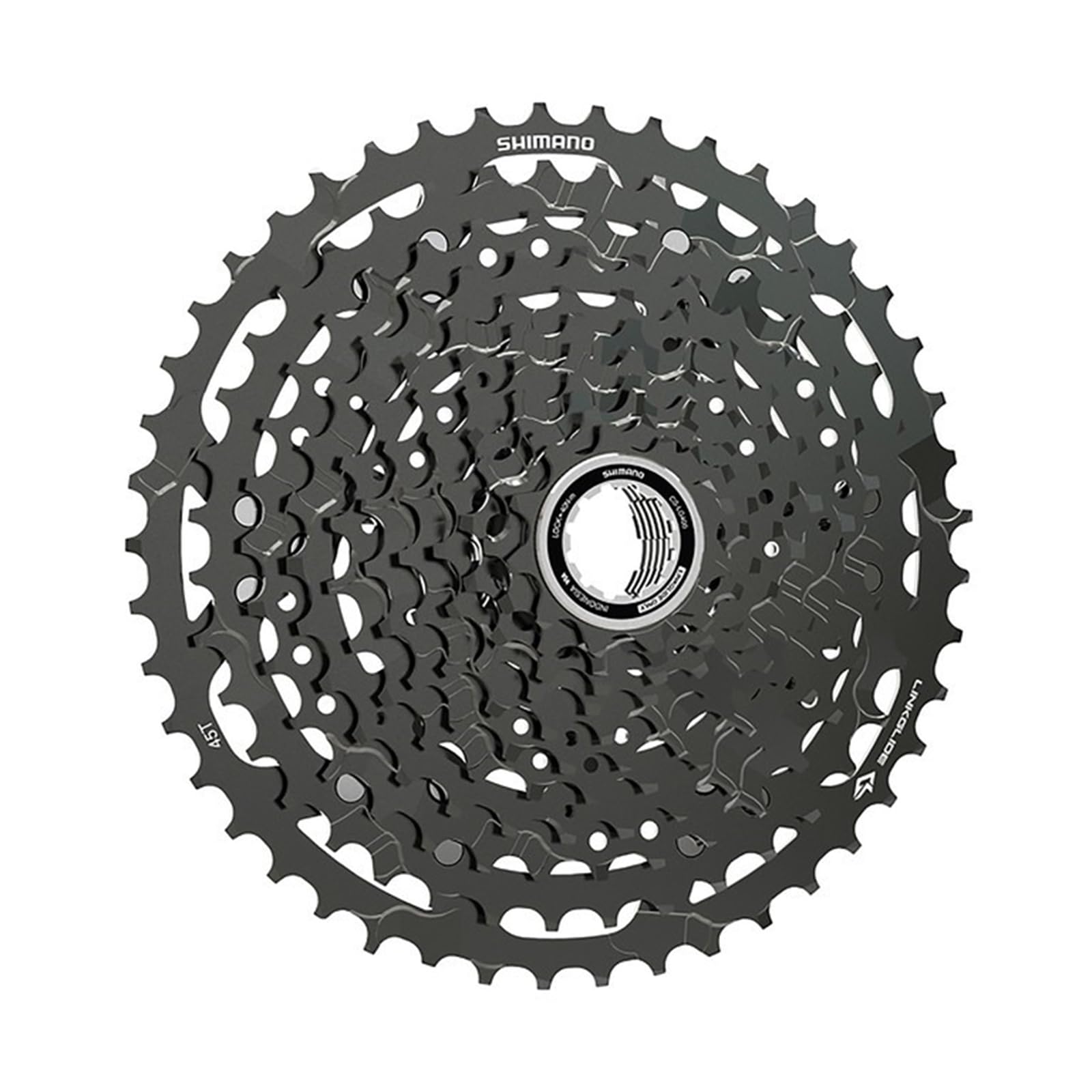 Кассетная звездочка SHIMANO CUES 11 скоростей ECSLG40011145 CS-LG400-11 11-45T gray
