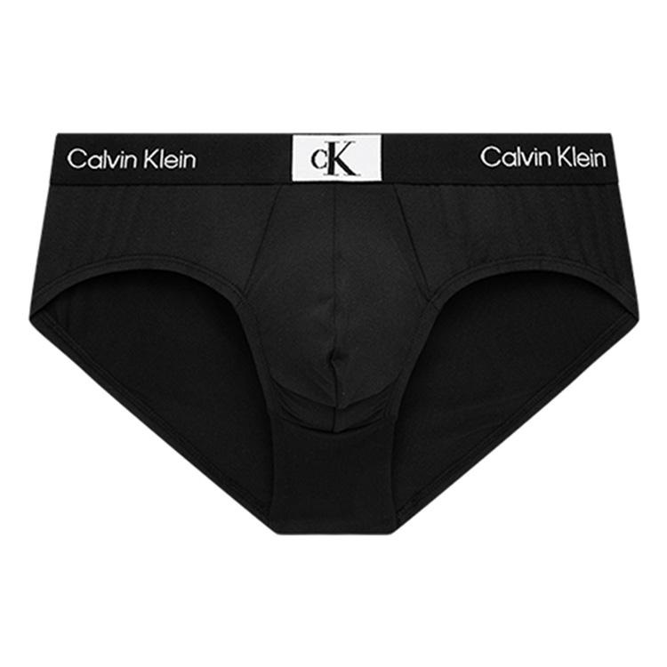Calvin Klein CK96 Series Жаккардовые Маленькие Квадратные Удобные Легкие Облегающие Брифы Мужское Нижнее Белье NB3405UB1 M black