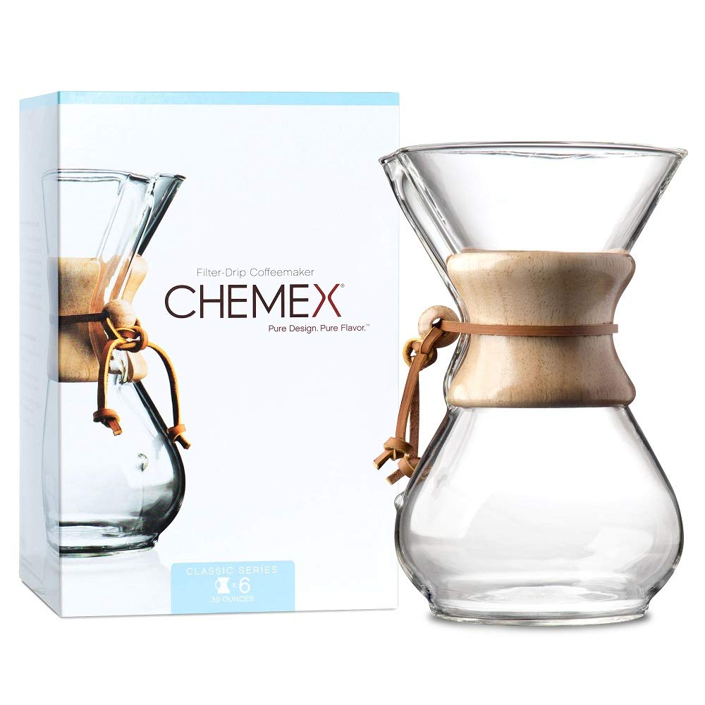 Chemex CHEMEX Кофеварка 6 чашек CM-6A [Официальный импорт] white Premium SPEED