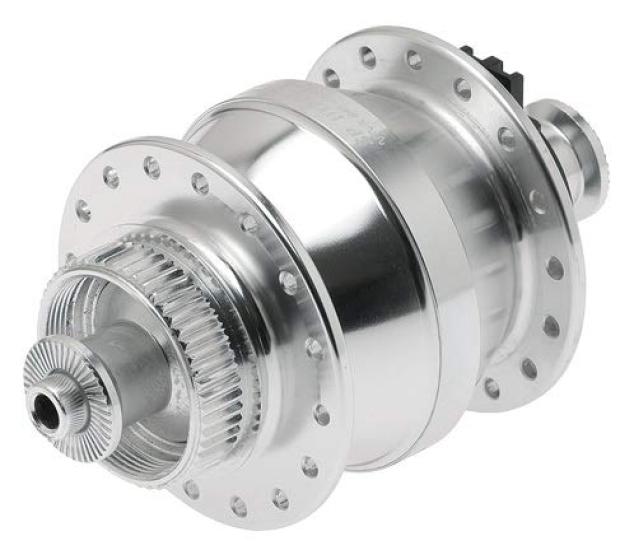 Shutter Precision Сверхмалая динамо-втулка SL 28H S43HUB00702 Серебристая 28H (SP) ПЛ-8 gray AniWorld