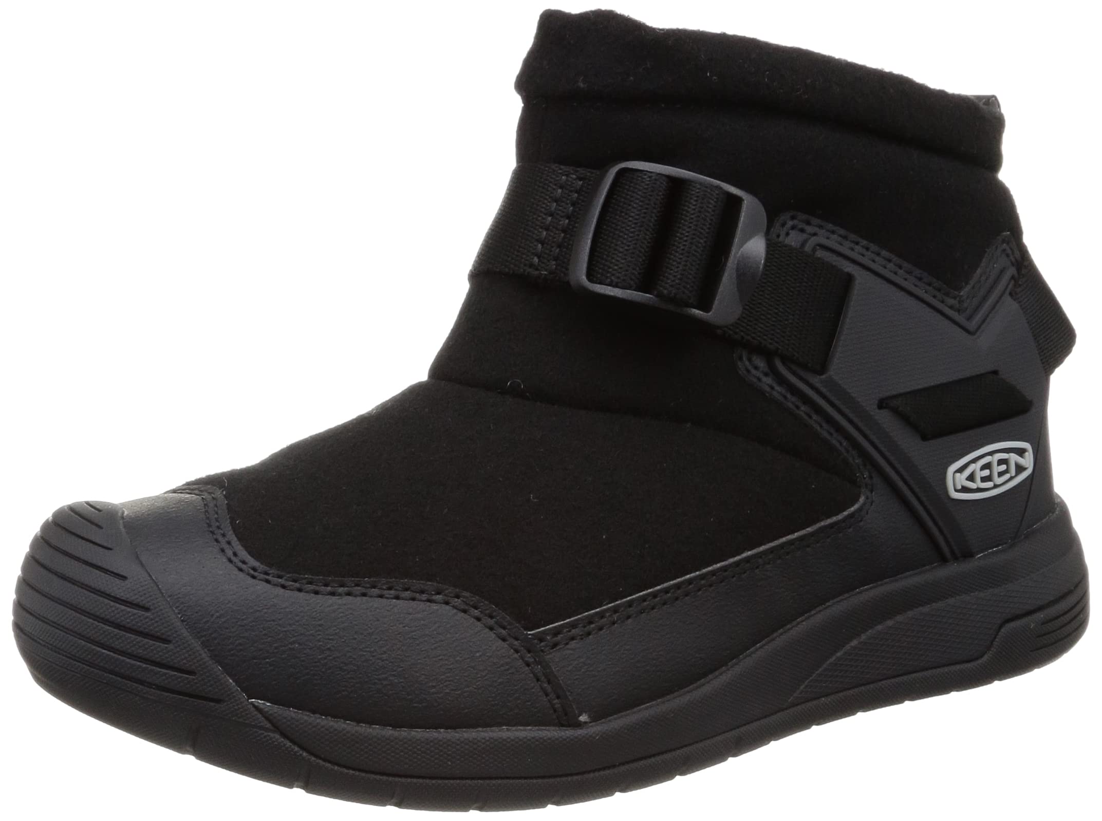 KEEN HOODROMEO MINI Мужские зимние ботинки [ЧЕРНЫЙ ФЕТР/ЧЕРНЫЙ] 28,0 см black