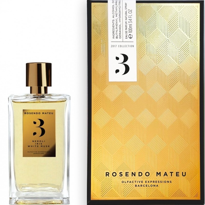 Rosendo Mateu Nº 3 Neroli, Iris, White Musk Rosendo Mateu Olfactive Expressions