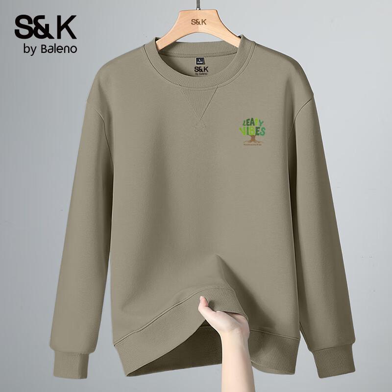 Унисекс свитшот с графическим принтом Baleno серии S&K 2XL gray JDST online