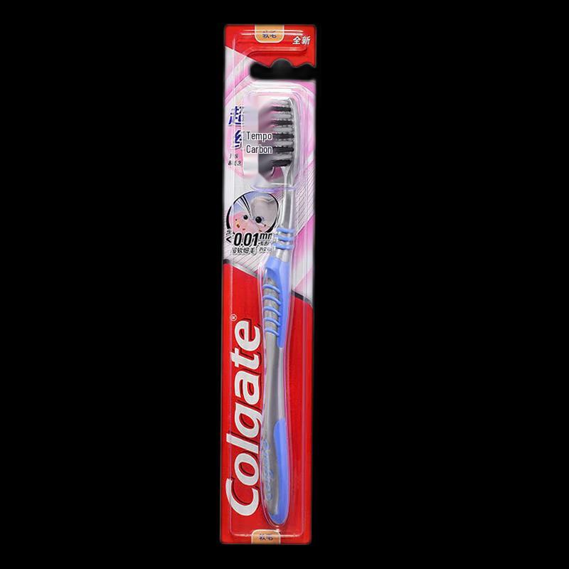 Зубная щетка Colgate с мягкой щетиной и древесным углем gray JDST SELECTION