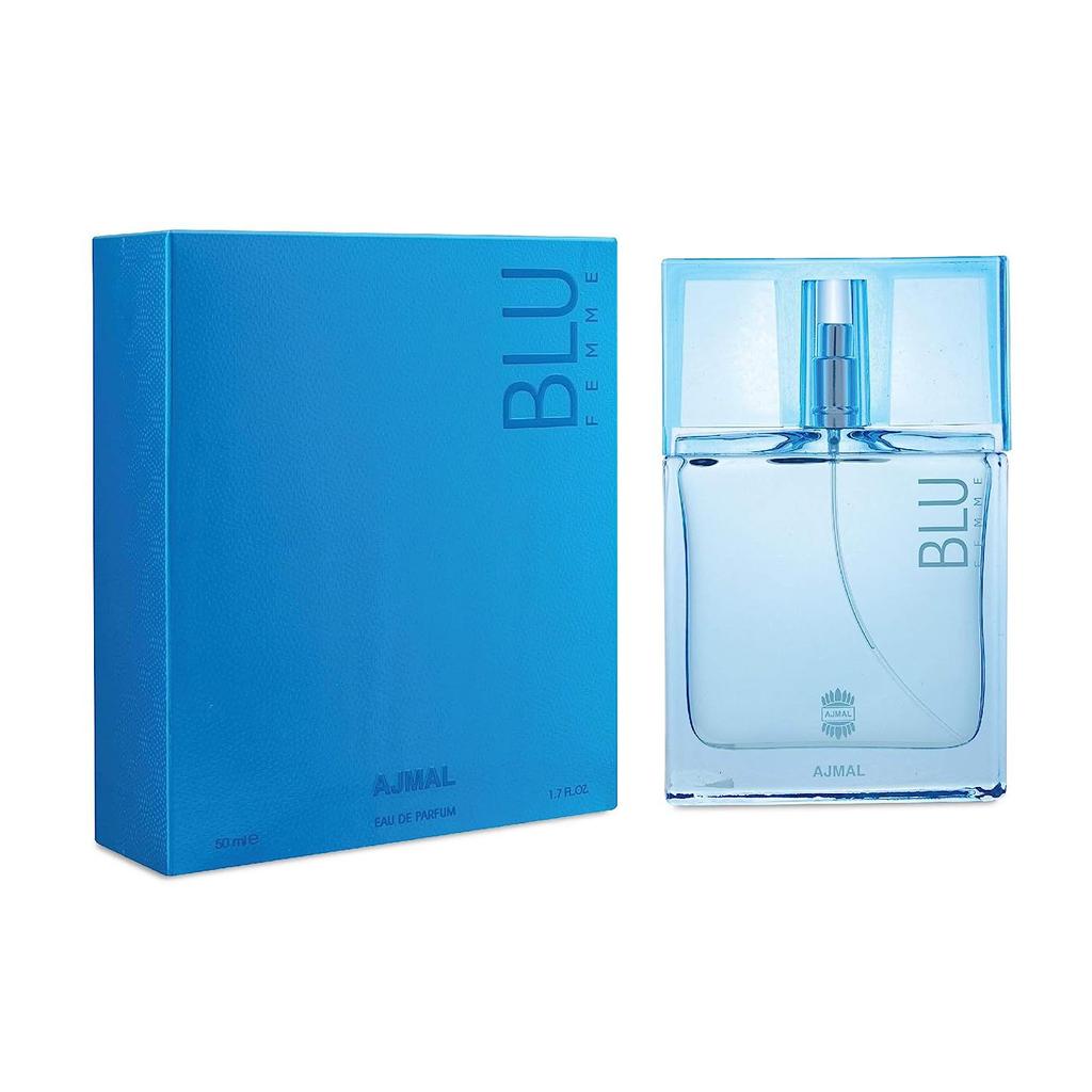 Женская парфюмированная вода Синяя (50 мл), Blu Femme Eau De Parfum, Духи Аджмал blue Ajmal