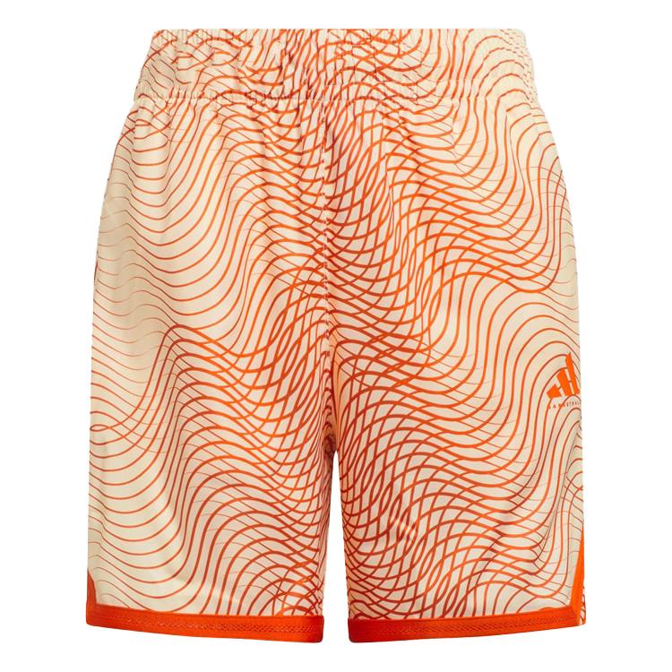 Adidas Crazylite Aop Breathable Comfortable Soft Versatile Basketball Pants Women Bottoms Orange JP2568 XL beige