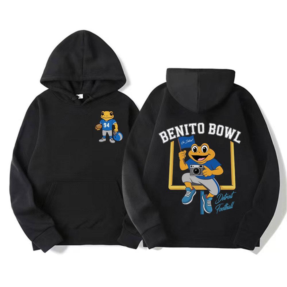 Свитшоты Раппер Bad Bunny Bowl Y2k Тур 2026 Benito Bowl Одежда Худи Мужские Женские Повседневные Оверсайз Топы Худи Стритвир S black XIXI Fashion