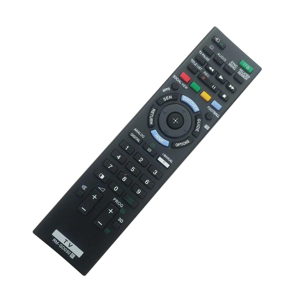 RM-GD030 Замена для Sony RM-GD033 RM-GD031 RM-GD032 Пульт дистанционного управления телевизором для KDL55X9000B KDL60W850B KDL65X9000B чёрный Remote Mall