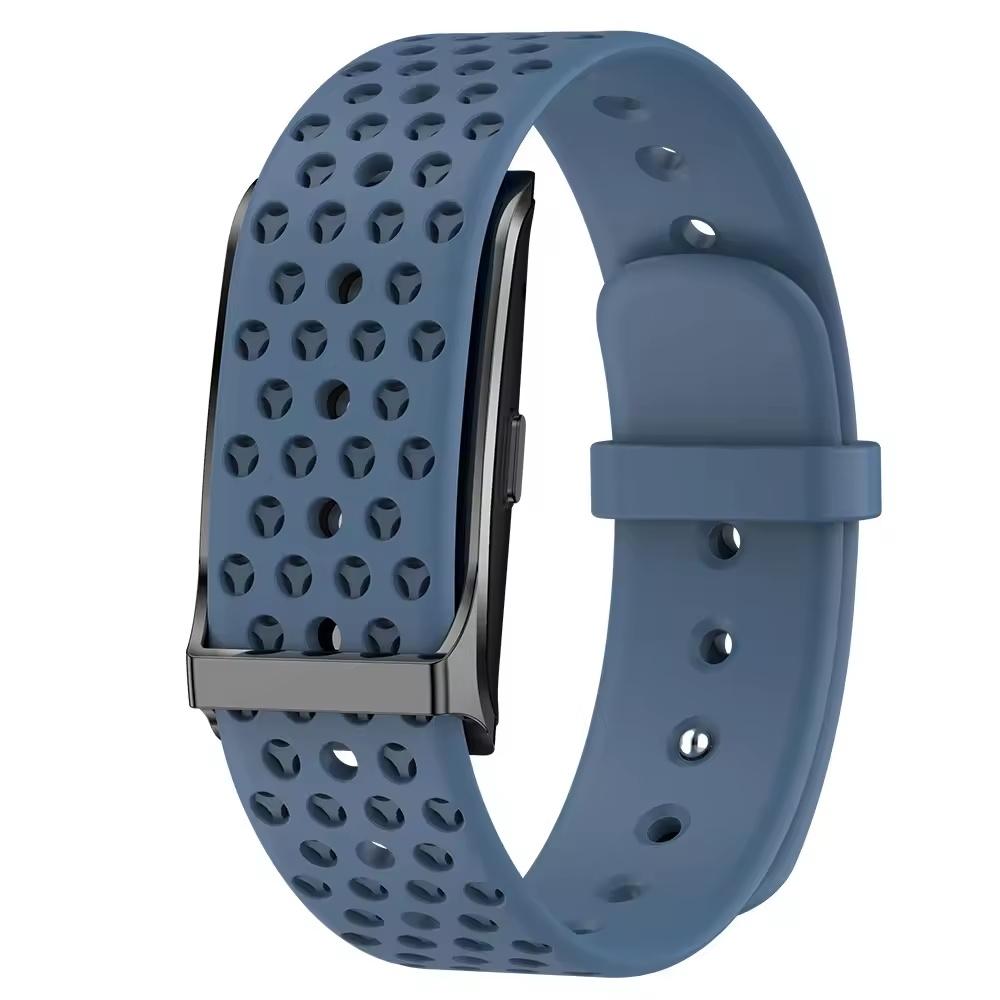 H59 Smart Band Bracelet Screenless IP68 Waterproof Fitness Tracker Sports Heart Rate Monitor Health Smartwatch for Men Android синий QINGLONG GOODS
