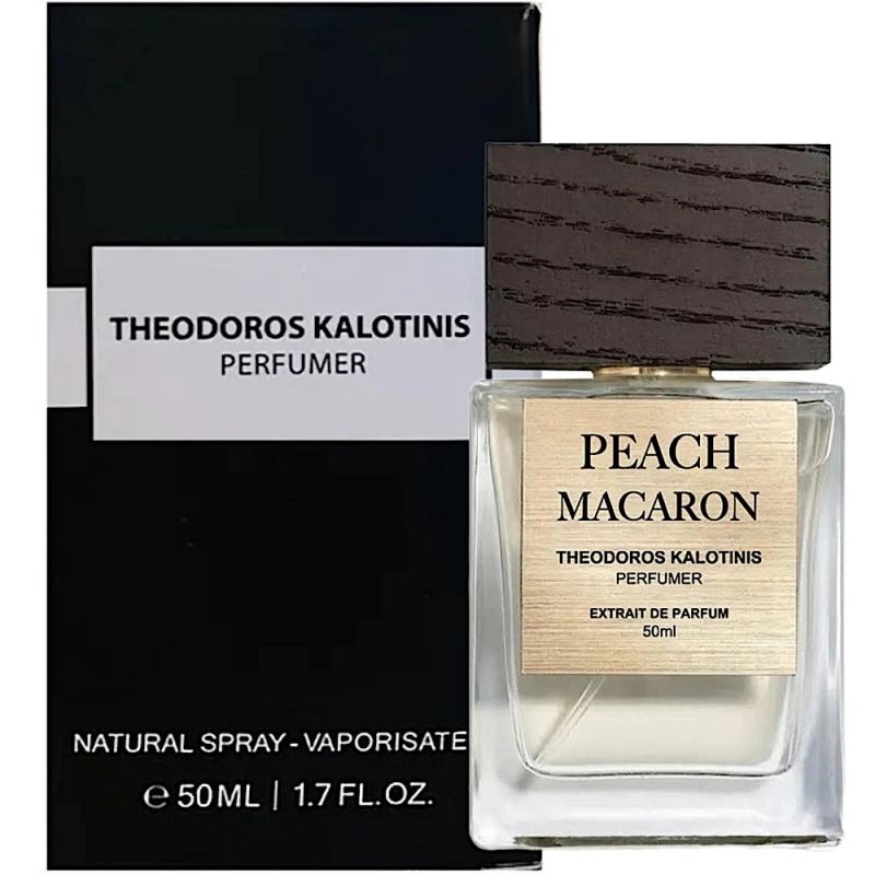 Peach Macaron Theodoros Kalotinis