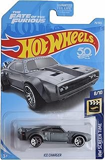 Hot Wheels 2024 #078 Ice Charger Серый (Быстрый и яростный) [Импортировано] yellow Omi Japan Products