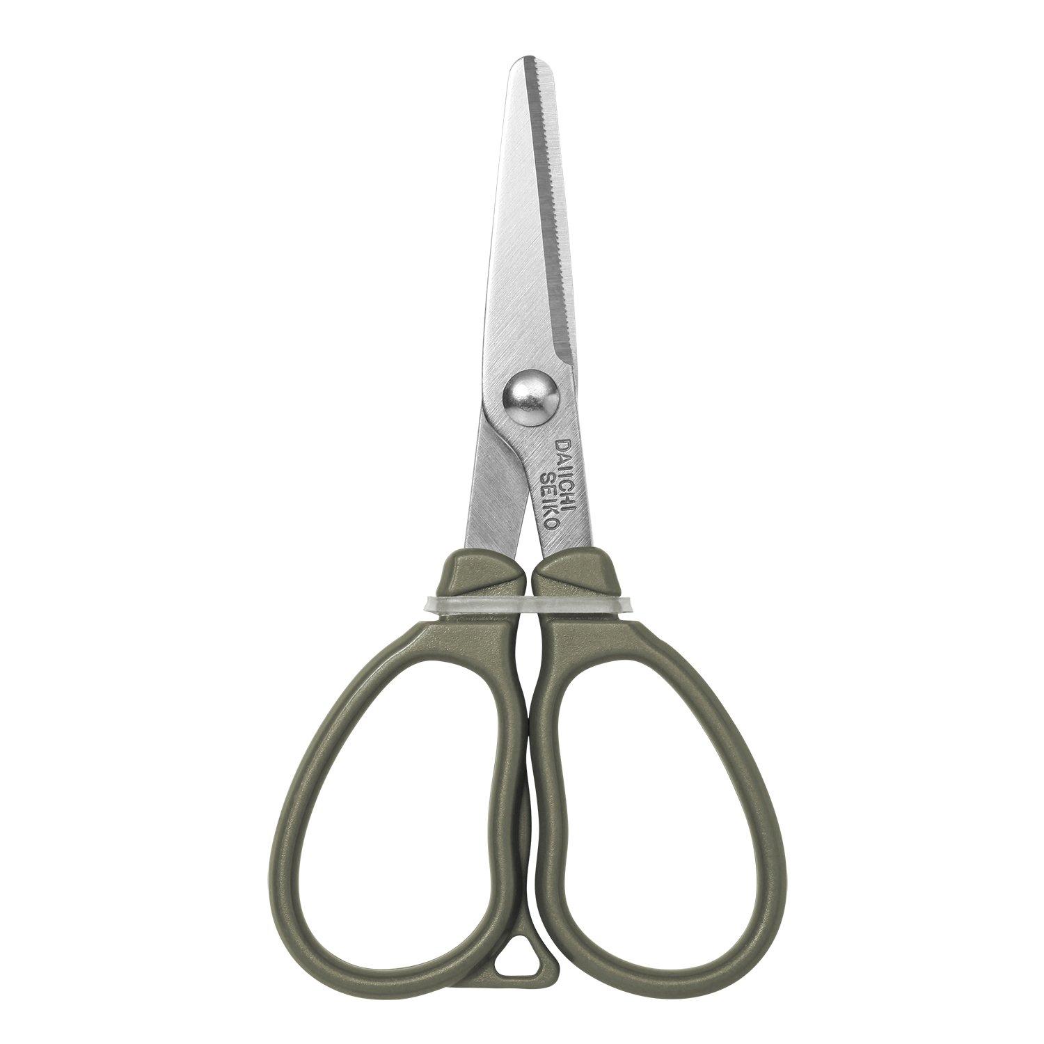 Ножницы Daiichi Seiko Line Cutter MC 25 Foliage Green Fishing gray