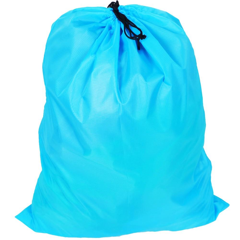 High Quality Dirty Clothes Bag Laundry Bags Hamper Heavy Duty Laundry Bag Polyester 1pcs 94*120CM With Drawstring синий Good Household Items