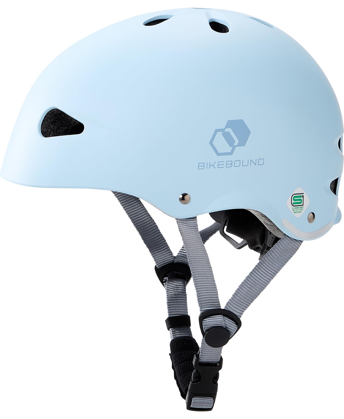 BIKEBOUND Шлем Велосипедный Детский Шлем Стандарт SG Окружность S/Синий (Голова 52-56 см) синий hurry hausen