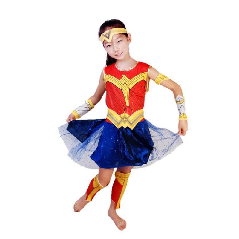 Костюм Чудо-женщины для детей S size children s height 110CM beige Fantasy Fashion Jewelry House