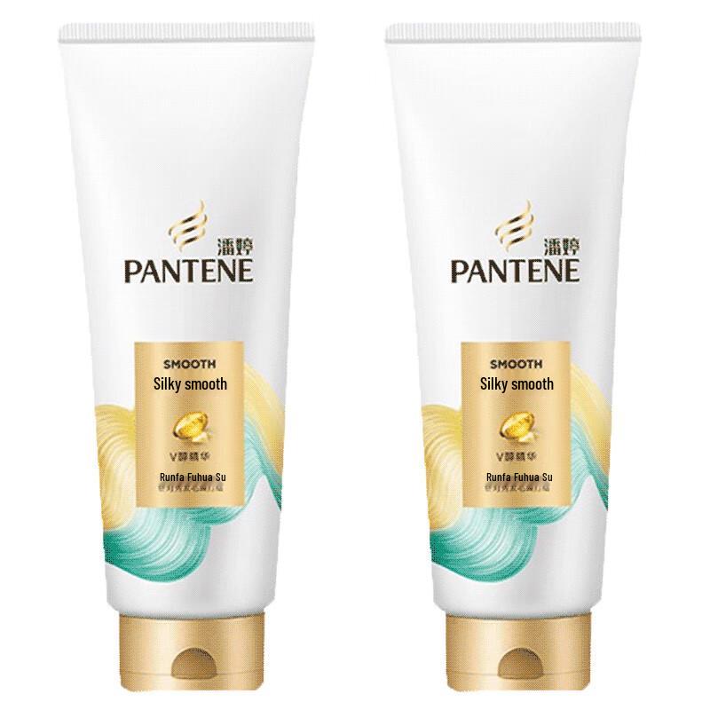 Pantene Шампунь-кондиционер «Шелковая гладкость» Двойная упаковка beige JDST online