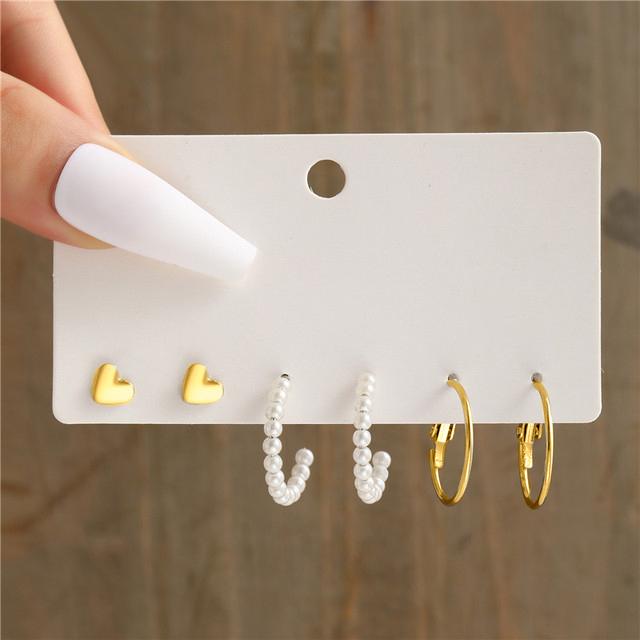 Серебряный цвет Twist Hoop серьги комплект для женщин ювелирные изделия pendientes винтажные круглые геометрические висячие серьги модные подарки white Frienddship