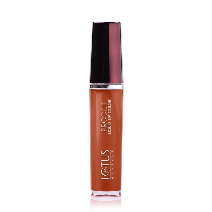 Lotus Herbals PROEDIT Жидкая матовая помада True Brown 8 г black