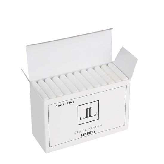 Liberty Luxury Pocket Liquid Woody Тестеры духов для женщин, Подарочный набор - Упаковка из 12 штук, Стойкий аромат, Edp - 12 женских ароматов white Vedic India