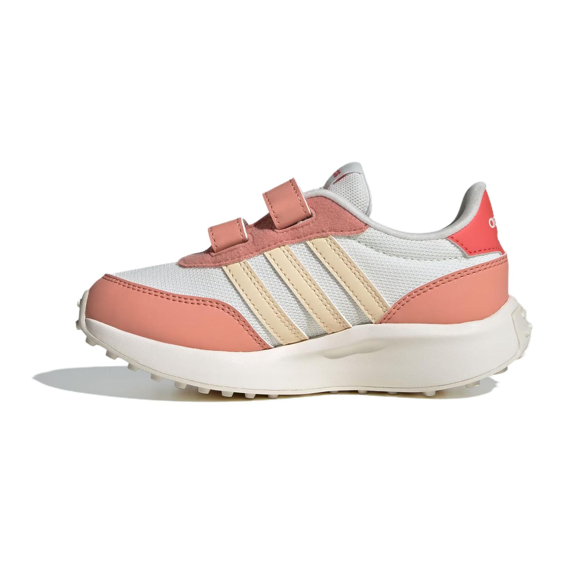 Adidas Neo Run 70S Амортизирующие Прочные Низкие Повседневные Кроссовки Детские Повседневные Кроссовки Розовый Белый IE8833 28.5 white