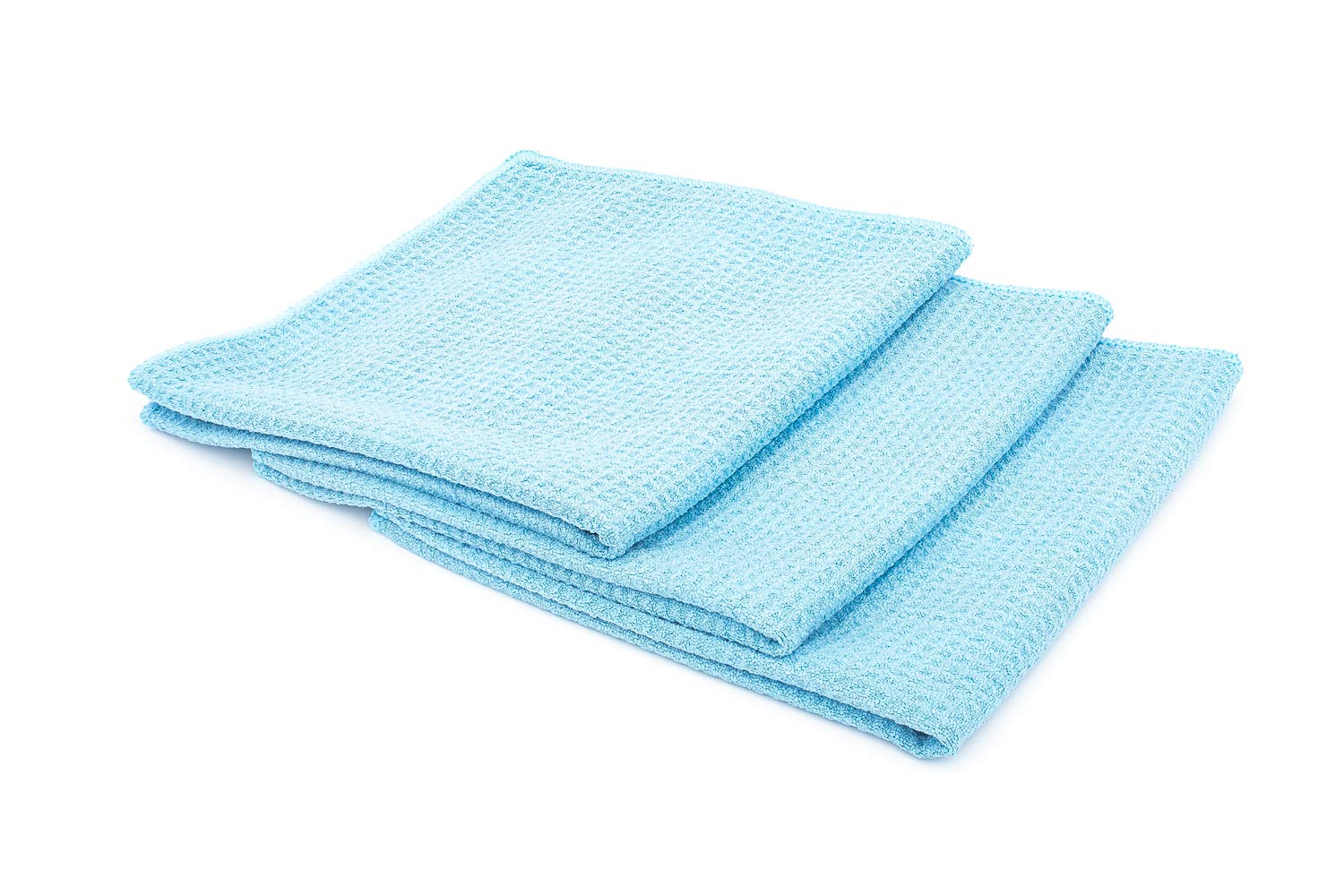 Полотенце The Rag Company Standard с вафельной текстурой 40x40 см 3 штуки Стандартное 40cm×40cm синий Samurai Japan