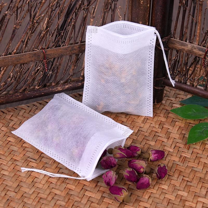 Белые нетканые фильтр-пакеты с завязками 12x16см, 300 шт. black JDST online