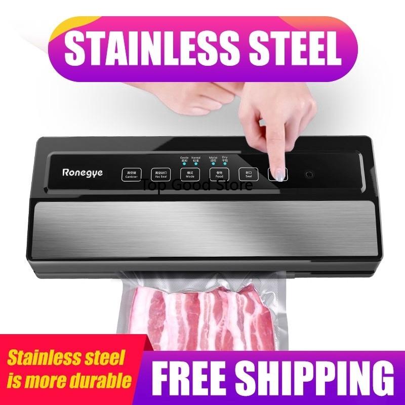 Бытовой вакуумный упаковщик Fresh Food Saver Вакуумная упаковочная машина Fresh-keeping gray Decor Dream