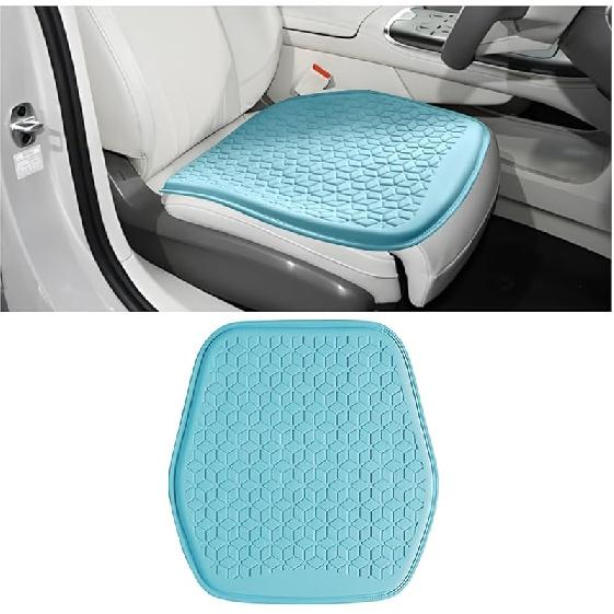 Gel Car Seat Cushion, Non-Slip & Comfortable Automotive Chair Protector Pad For Driving, Breathable Vehicle Interior Mat Cover Accessories, Universal синий 91220702MAC2037461