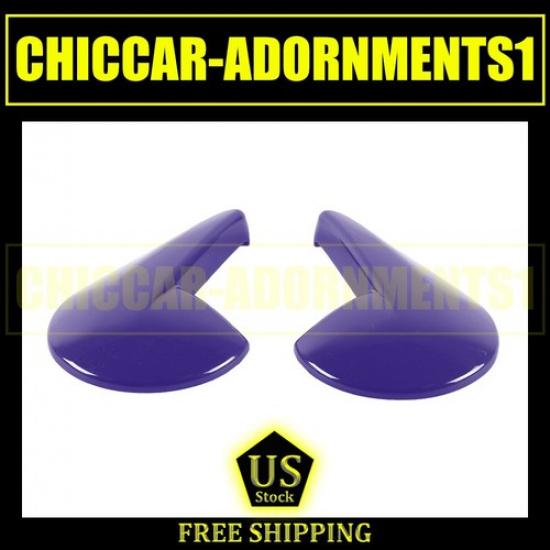 Car Seat Adjust Switch Handle Trim Cover Decor For 10+ Dodge Challenger Purple black dfvbnmf