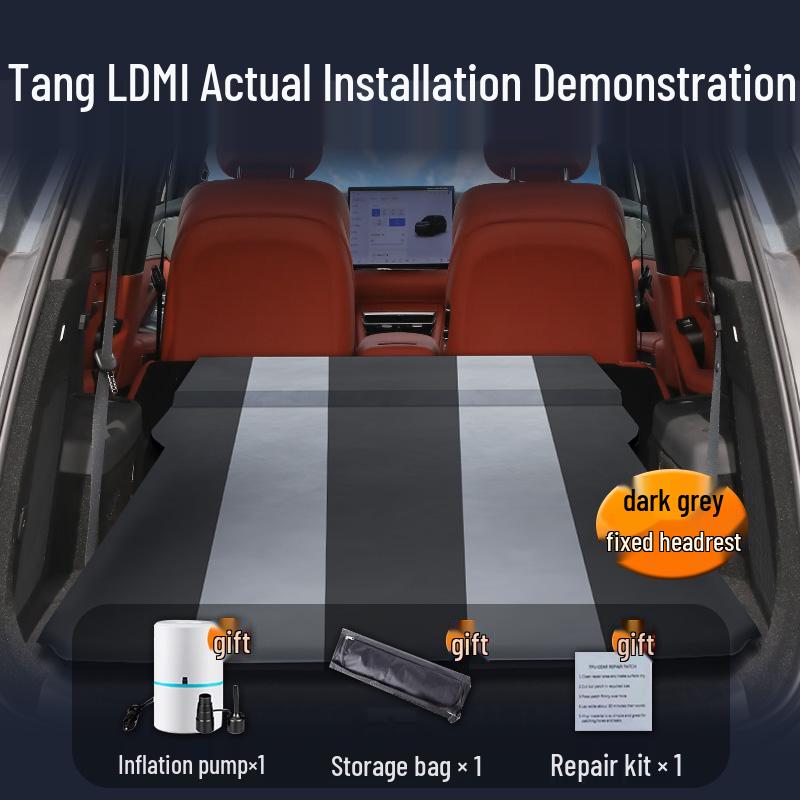 Матрас для автомобиля BYD Tang: Надувная кровать для заднего сиденья или багажника Special for Tang L dmi brown GearUp AutoMoto