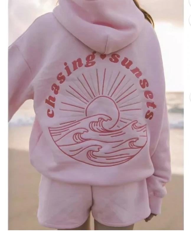 Женская велюровая толстовка с капюшоном  Все приходит волнами XS gray Darling Child Boutique