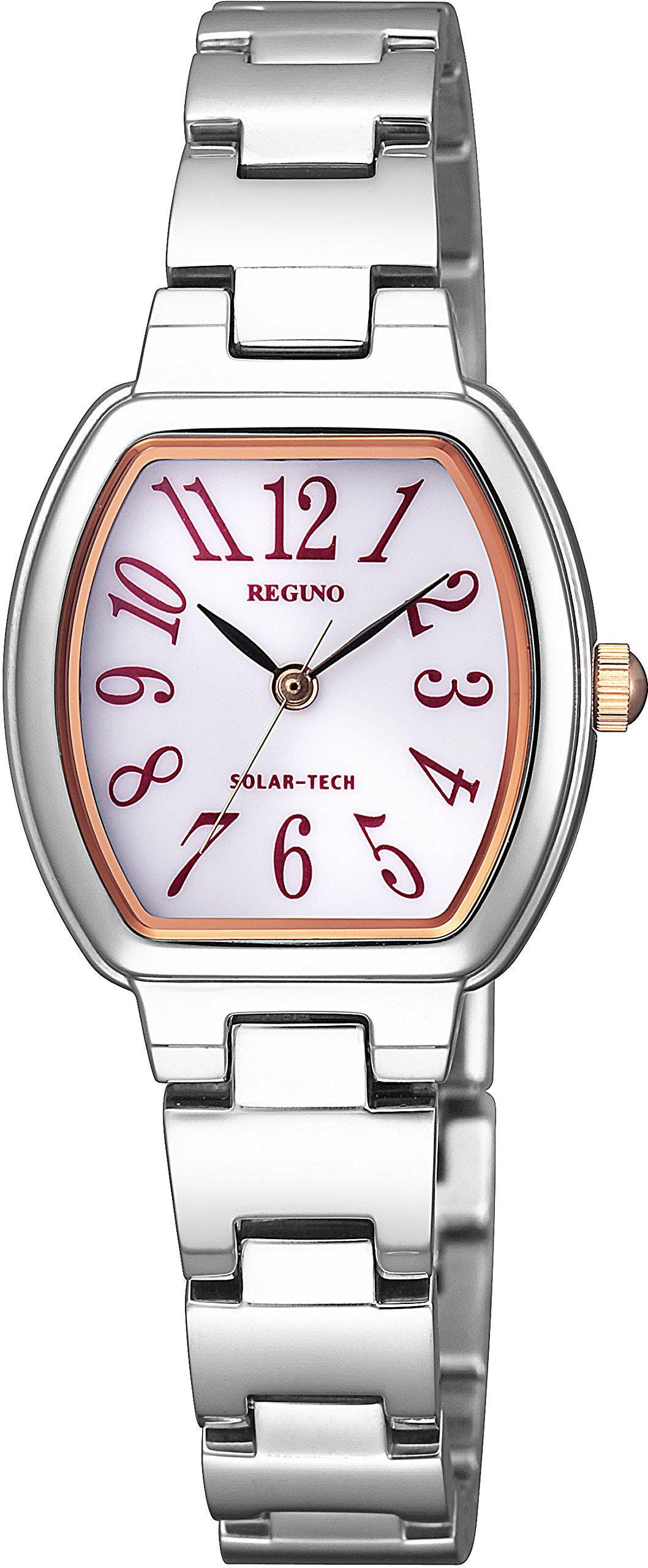 Женские часы Citizen Regno Solar Tech с браслетом, KP1-110-11, Серебристые gray HAYAO